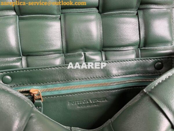 Replica Bottega Veneta BV 20206 Padded Cassette 591970 Dark Green Gold 10