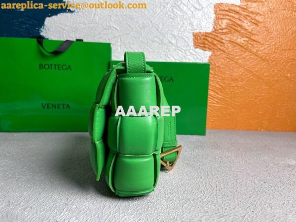 Replica Bottega Veneta BV 20206 Padded Cassette 591970 Light Green Gold 6