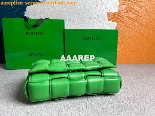 Replica Bottega Veneta BV 20206 Padded Cassette 591970 Light Green Gold 7