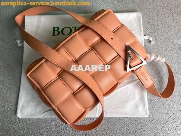 Replica Bottega Veneta BV 20206 Padded Cassette 591970 Pink Orange Gold 6