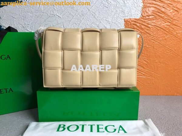 Replica Bottega Veneta BV 20206 Padded Cassette 591970 Porridge 4