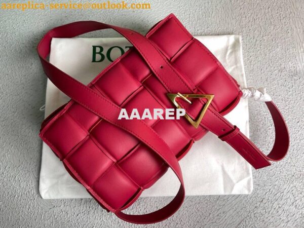 Replica Bottega Veneta BV 20206 Padded Cassette 591970 Red 6