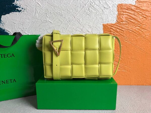 Replica Bottega Veneta BV 20206 Padded Cassette 591970 Yellow 3