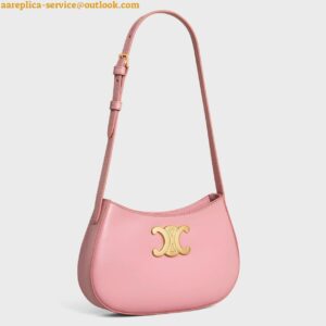 Replica Celine Tilly Medium Bag in Pink Calfskin