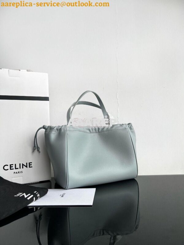 Replica Celine Small Cabas Drawstring Cuir Triomphe In Smooth Calfskin 17