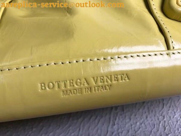 Replica Bottega Veneta Arco Medium Bag In Yellow Intrecciato Leather 13