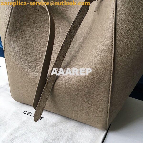 Replica Celine Small Cabas Phantom In Soft Grained Calfskin 189023 Lig 6