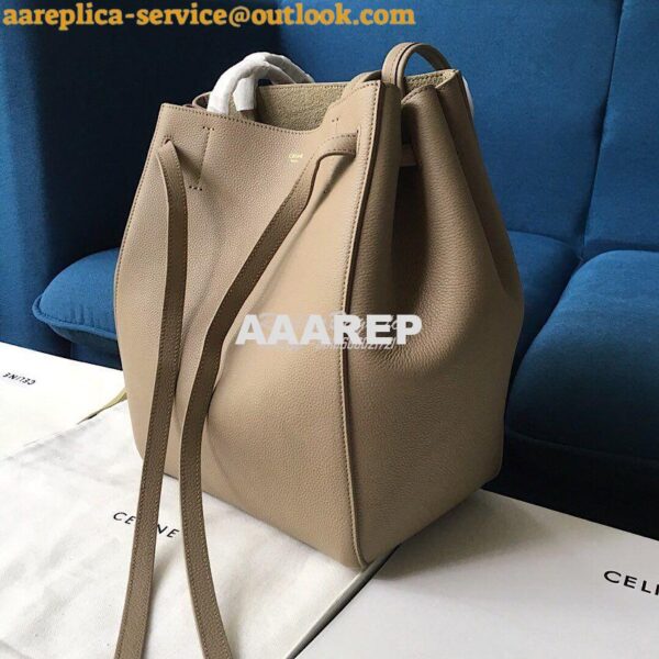 Replica Celine Small Cabas Phantom In Soft Grained Calfskin 189023 Lig 7