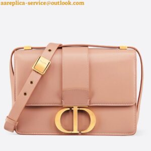 Replica Dior 30 Montaigne Medium Bag In Poudre Box Calfskin 2