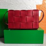 Replica Bottega Veneta BV 578004 Cassette Cross-body Bag 58890 Red