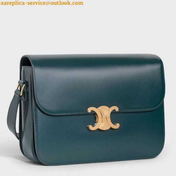 Replica Celine Triomphe Large Bag In Amazone Calfskin 2