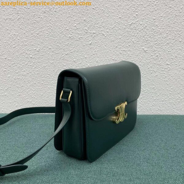 Replica Celine Triomphe Large Bag In Amazone Calfskin 4