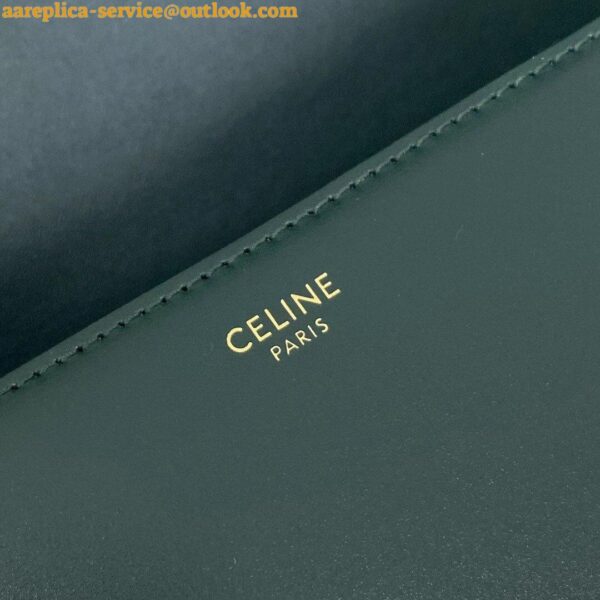 Replica Celine Triomphe Large Bag In Amazone Calfskin 6