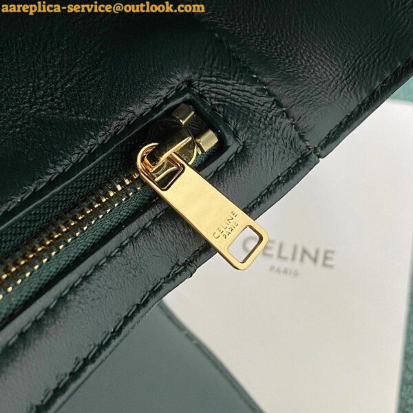 Replica Celine Triomphe Large Bag In Amazone Calfskin 13