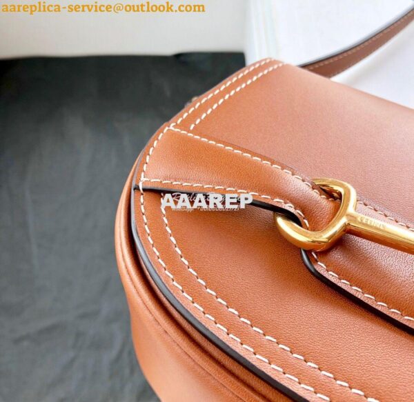 Replica Celine Small Crécy Bag In Natural Calfskin Tan 7