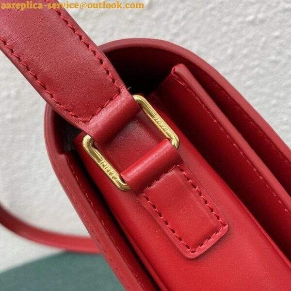 Replica Celine Triomphe Large Bag In Red Calfskin 12