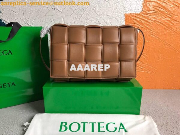 Replica Bottega Veneta BV 591970 Padded Cassette 20206 Brown 4