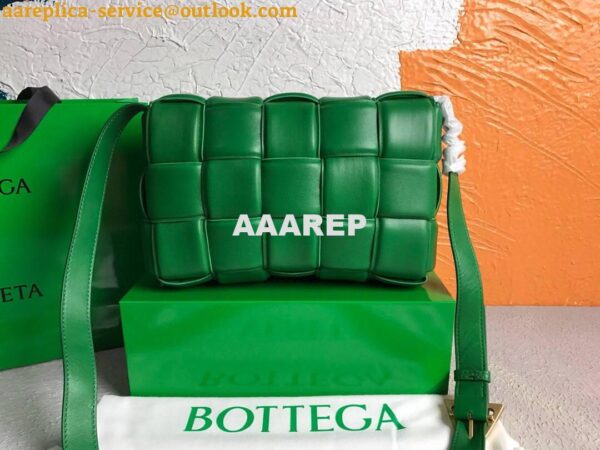 Replica Bottega Veneta BV 591970 Padded Cassette 20206 Green 5