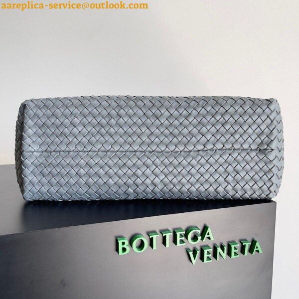 Replica Bottega Veneta Cabat Large Bag In Thunder Intrecciato Lambskin 6