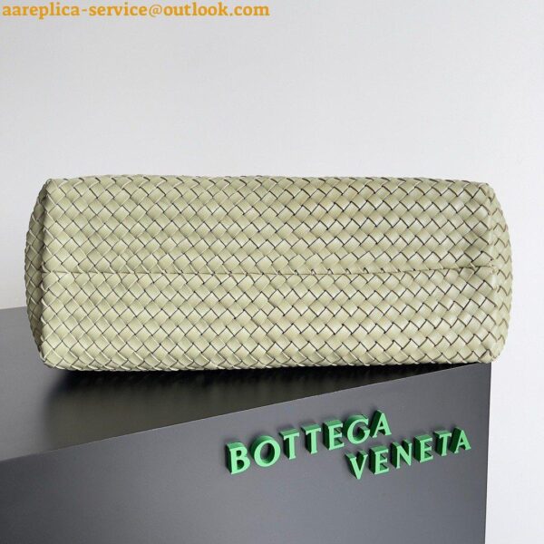 Replica Bottega Veneta Cabat Large Bag In Travertine Intrecciato Lambskin 4