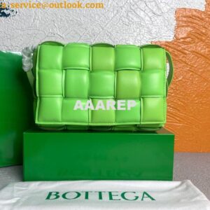 Replica Bottega Veneta BV 591970 Padded Cassette 20206 Lemon Green Silver 2