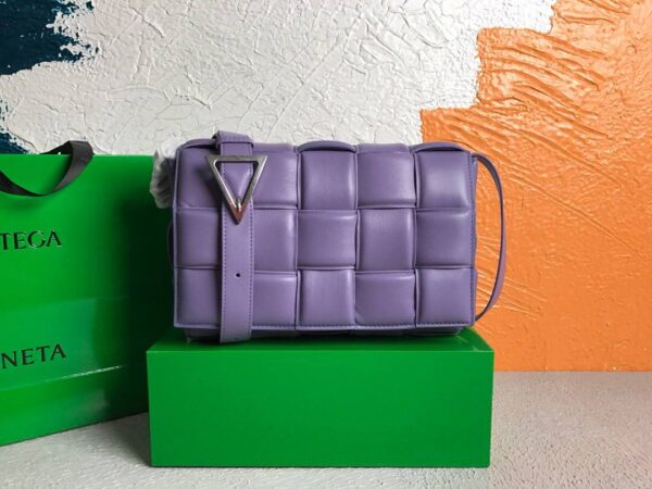 Replica Bottega Veneta BV 591970 Padded Cassette 20206 Light Purple Silver 3