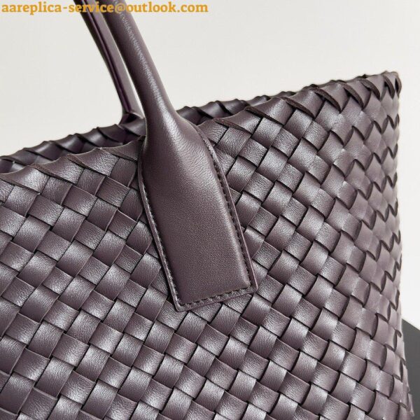 Replica Bottega Veneta Cabat Medium Bag In Fondant Intrecciato Lambskin 6