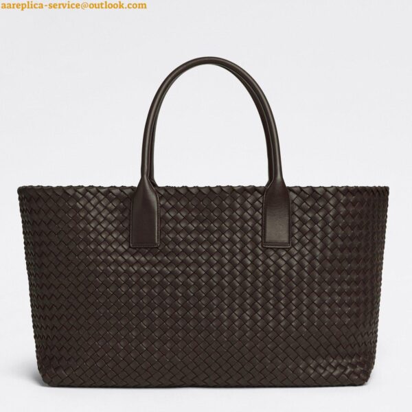 Replica Bottega Veneta Cabat Medium Bag In Fondant Intrecciato Lambskin 11