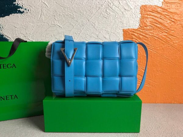 Replica Bottega Veneta BV 591970 Padded Cassette 20206 Sky Blue 3