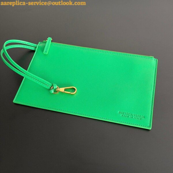 Replica Bottega Veneta Cabat Medium Bag In Green Intrecciato Lambskin 6