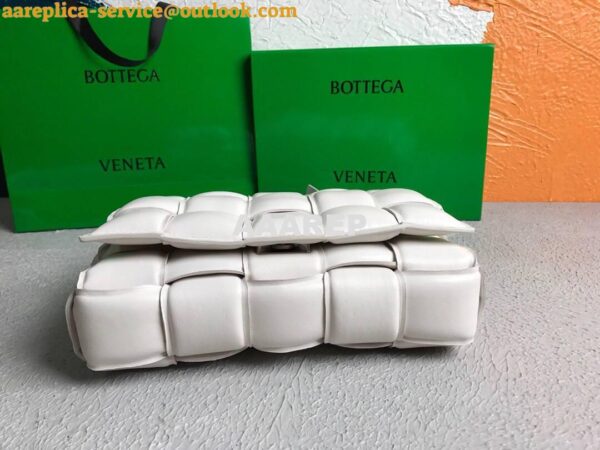 Replica Bottega Veneta BV 591970 Padded Cassette 20206 White Silver 8