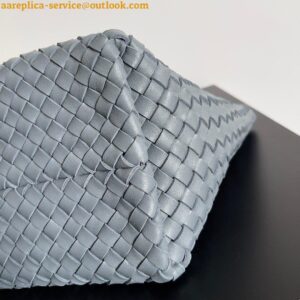 Replica Bottega Veneta Cabat Medium Bag In Thunder Intrecciato Lambskin 2