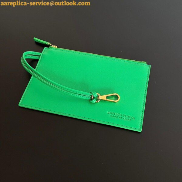 Replica Bottega Veneta Cabat Mini Bag In Green Intrecciato Lambskin 8