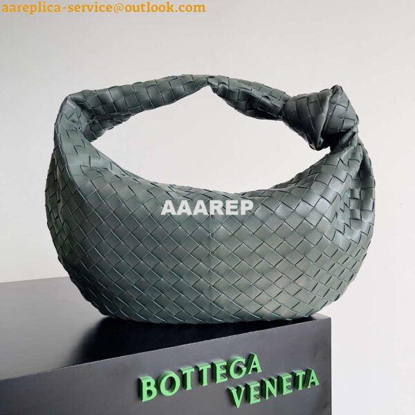 Replica Bottega Veneta BV 600263 Medium Jodie Bag Dark Green 3