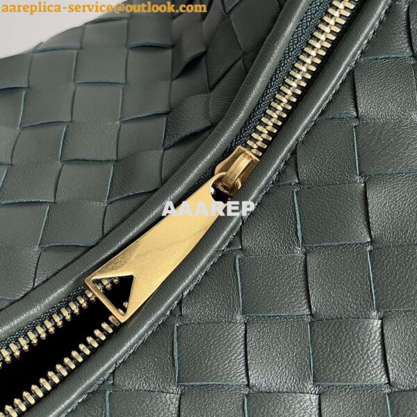 Replica Bottega Veneta BV 600263 Medium Jodie Bag Dark Green 9