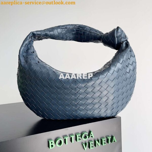 Replica Bottega Veneta BV 600263 Medium Jodie Bag Navy Blue 3