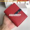 Replica Celine Strap medium/large multifunction wallet in storm graine 2