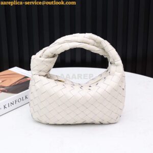 Replica Bottega Veneta BV 651876 mini Jodie Beige