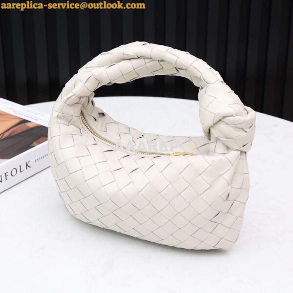 Replica Bottega Veneta BV 651876 mini Jodie Beige 6