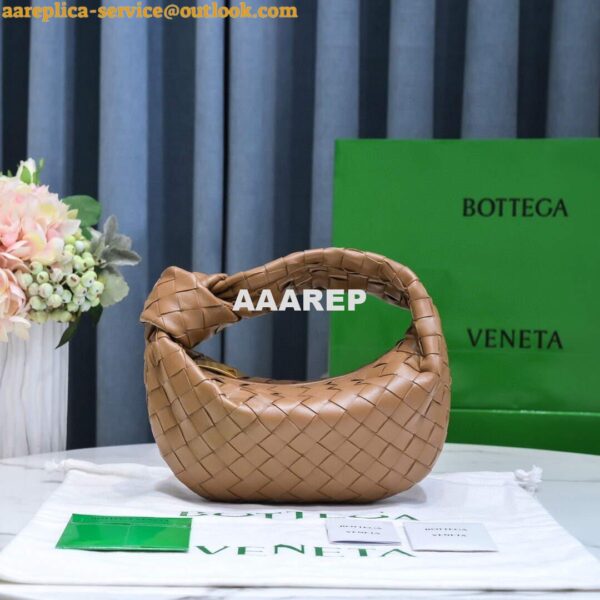 Replica Bottega Veneta BV 651876 mini Jodie Borwn 3