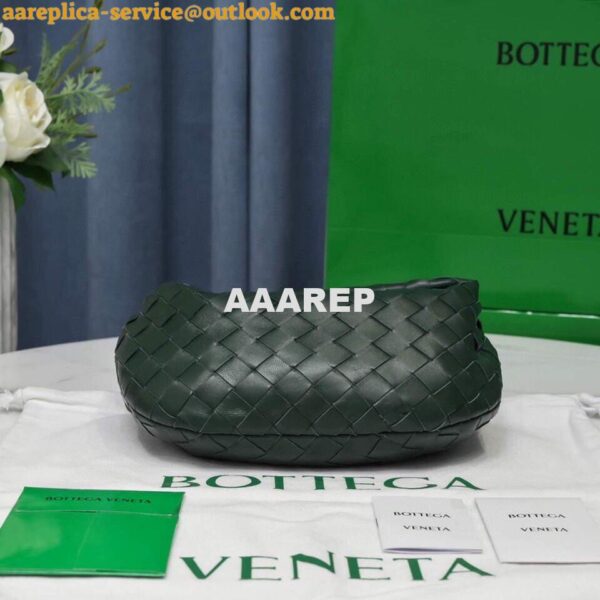 Replica Bottega Veneta BV 651876 mini Jodie Dark Green 5