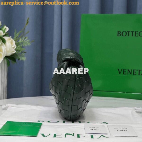 Replica Bottega Veneta BV 651876 mini Jodie Dark Green 6