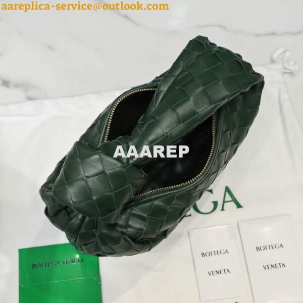 Replica Bottega Veneta BV 651876 mini Jodie Dark Green 9