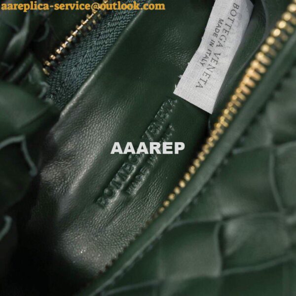 Replica Bottega Veneta BV 651876 mini Jodie Dark Green 10