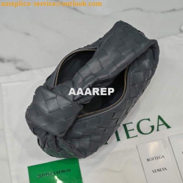 Replica Bottega Veneta BV 651876 mini Jodie Dark Grey 9