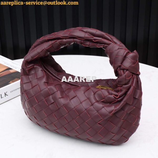 Replica Bottega Veneta BV 651876 mini Jodie Grape 4