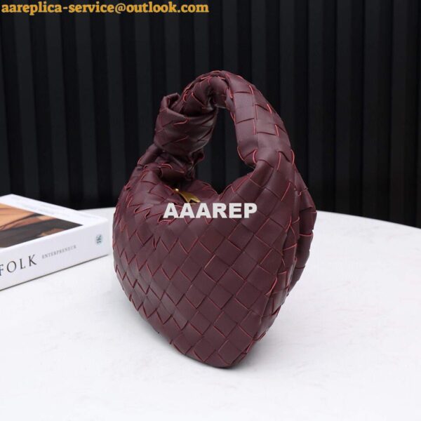 Replica Bottega Veneta BV 651876 mini Jodie Grape 6