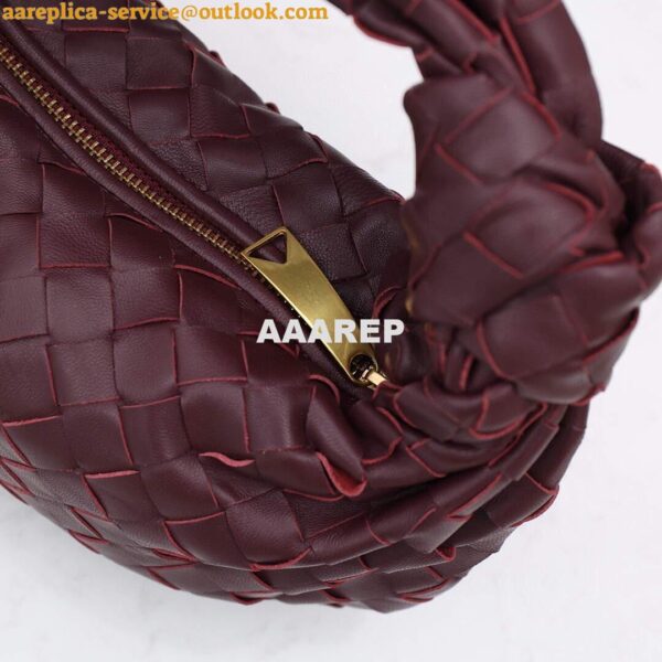 Replica Bottega Veneta BV 651876 mini Jodie Grape 8