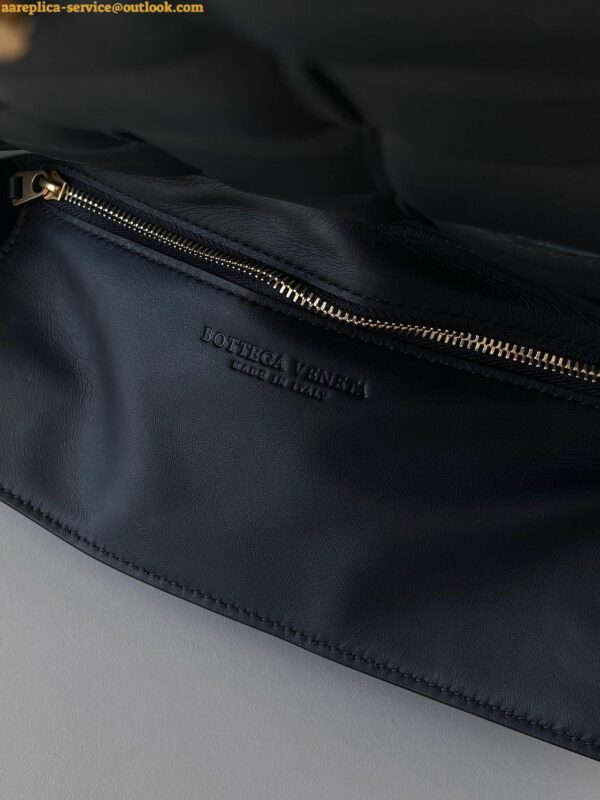 Replica Bottega Veneta Padded Cassette Bag In Black Intrecciato Lambskin 8