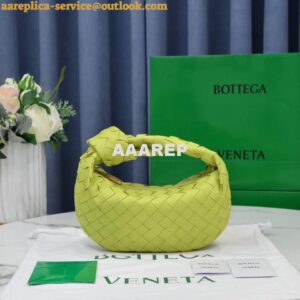 Replica Bottega Veneta BV 651876 mini Jodie lemon Yellow